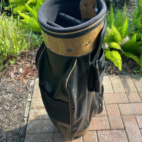 cart bag Gold Eagle 
With club dividers - Picture 3 of 9